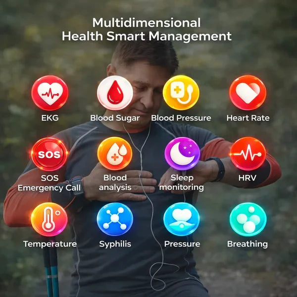 Fynoura™ - With Fall Detection and Blood Glucose measurement