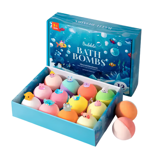 Fynoura™ - 2PCS Bath Bombs Set with Toys Inside with Toys Inside